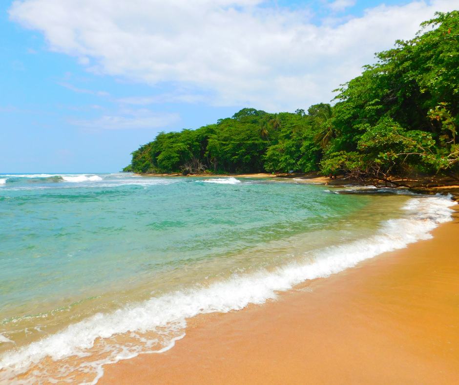 Chiquita Beach in Limón province
